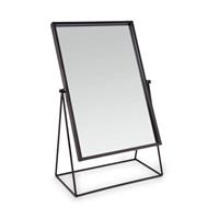 Vtwonen Mirror Rectangular on Stand Black 26.5x42.7x14cm