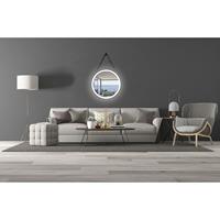 TALOS Golden Summer Ø 55 cm - LED Beleuchtung in neutralweiß - massiver und sehr hochwertiger Aluminiumrahmen - goldene Lackierung innen und außen in matt