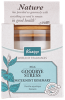 Kneipp Geurkaars watermunt-rozemarijn/goodbye stress 1 stuk