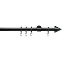Liedeco Gardinenstange "Kegel", 1 läufig-läufig, Fixmaß