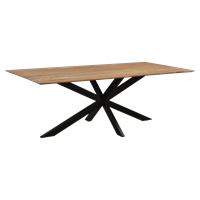 Wants&Needs Furniture Eettafel Oslo Spider Acasia 76 x 220 x 100