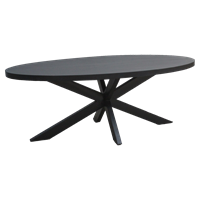 Wants&Needs Furniture Eettafel Kala Oval Spider 78 x 210 x 100