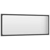 VIDAXL Badspiegel Grau 100x1,5x37 cm Spanplatte - 