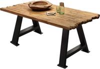 SIT Teakholz Esstisch in verschiedenen Größen braun/schwarz Gr. 100 x 180