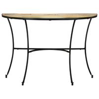 vidaXL Bijzettafel 110x40x77 cm massief gerecycled hout