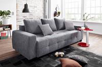 COLLECTION AB Bedbank met slaapfunctie en bedkist, inclusief losse rug- en sierkussens