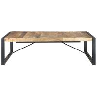 vidaXL Salontafel 140x140x40 cm ruw mangohout