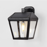 Solar filament LED wandlamp Noah op zonne energie