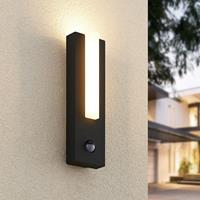 Lucande Virgalia LED buitenwandlamp met sensor