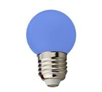 Groenovatie E27 LED Lamp G45 1.5W Blauw
