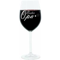GLASKOCH B. KOCH JR. GMBH + CO. KG Leonardo Weinglas 400 ml, Bester Opa, Geschenk Stimmungsglas mit lustiger Gravur, Moodglas, 22 cm