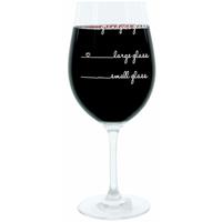 GLASKOCH B. KOCH JR. GMBH + CO. KG Leonardo Weinglas XL, Grandpas Glass Handwriting, Geschenk Stimmungsglas mit lustiger Gravur, Mood Wein Glas, 610ml