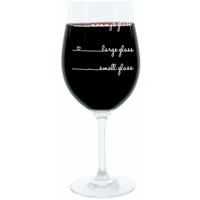 GLASKOCH B. KOCH JR. GMBH + CO. KG Leonardo Weinglas XL, Mommys Glass Handwriting, Mum, Mama, Geschenk Stimmungsglas mit lustiger Gravur, Mood Wein Glas, 610ml