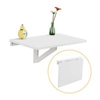 SOBUY Wandklapptisch, Küchentisch, Kindermöbel,weiß,FWT03-W - 