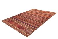 Dejaroom | Vloerkleed Fayet lengte 150 cm x breedte 230 cm x hoogte 0.6 cm multicolour, rood rechthoekige vloerkleden bovenkant: | NADUVI outlet
