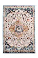 Dejaroom | Vloerkleed Anouk lengte 290 cm x breedte 200 cm x hoogte 0.5 cm wit, blauw rechthoekige vloerkleden 100% polypropyleen | NADUVI outlet