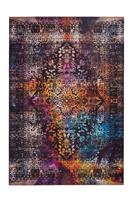 Dejaroom | Vloerkleed Galaxy Mandela lengte 200 cm x breedte 290 cm x hoogte 0.6 cm multicolour, bruin rechthoekige vloerkleden | NADUVI outlet