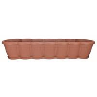 HTI-Living Blumenkasten Greta 17 x 80 x 19 cm orange