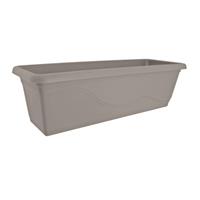 HTI-Living Blumenkasten Madrid mit Wasserspeicher 60 cm taupe