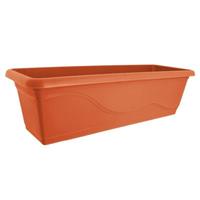 HTI-Living Blumenkasten Madrid mit Wasserspeicher 60 cm orange