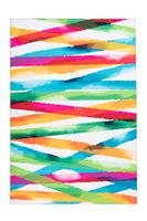 Dejaroom | Vloerkleed Power lengte 80 cm x breedte 150 cm x hoogte 0.6 cm multicolour rechthoekige vloerkleden bovenkant: | NADUVI outlet