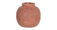 Clayre & Eef Vaas - Ø 8*8 cm - rood - keramiek - rond -  - 6CE1211