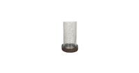 Clayre & Eef Waxinelichthouder - Ø 22*33 cm - transparant - glas -  - 6GL3000