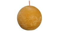 Rustiek Shine bolkaars diameter76mm Honeycomb Yellow