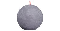 Rustiek Shine bolkaars diameter76mm Frosted Lavender