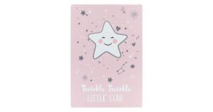 PLAY Kinderkamer Vloerkleed Little Star Laagpolig Roze- 160x230 CM