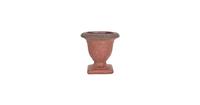 Clayre & Eef Bloempot - Ø 12*12 cm - rood - keramiek - vaas -  - 6CE1222