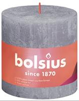 Bolsius Rustiek Shine stompkaars 100/100 Frosted Lavender