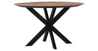 D-Bodhi 24Designs Timeless Shape Ronde Eettafel Diameter 130 Cm - Teakhout Gerecycled