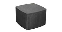 progarden Hilfsharztisch Simil Rattan Truhe 53x53x40 cm. AFT 08330145