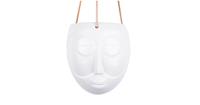 Pt, (present time) Pt, Hangende bloempot Mask, wit