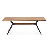 Kave Home Amethist tafel van 160 x 90 cm verouderde houten