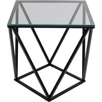 Kare Design Kare Bijzettafel Cristallo Black