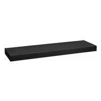 5five Zwevende wandplank Bassline - zwart - 60 cm - hout - boekenplank - muurplank -