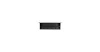 Clayre & Eef wandkapstok 4 haken 5H0473Z 90*18*29 cm zwart hout decoratieve kapstok