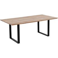 Kare Design Eettafel Symphony Black 160x80 cm