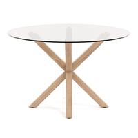 kavehome Eettafel Full Argo eikenhout Ø 119 cm