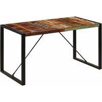 VIDAXL Esstisch Recyceltes Massivholz 140x70x75cm