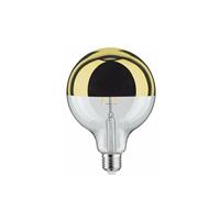 Paulmann LED lamp E27 G125 827 6,5W kopspiegel goud