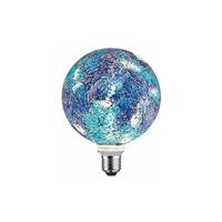 Paulmann E27 LED-bol 5W Miracle Mosaic blauw