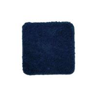 WohnDirect Badematte Florenz rutschhemmend und waschbar dunkelblau Gr. 45 x 45