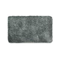 WohnDirect Badematte Florenz rutschhemmend und waschbar grau Gr. 50 x 80