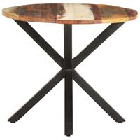 vidaXL Beistelltisch 68x68x56 cm Altholz Massiv Braun