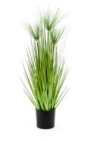 Emerald Kunst Grasplant Cyperus Haspan 75 Cm Groen