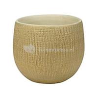 Ter Steege Pot Ryan shiny sand bloempot binnen 15 cm