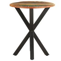 vidaXL Beistelltisch 48x48x56 cm Altholz Massiv Braun